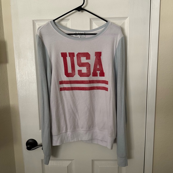 Wildfox USA baggy beach jumper - Picture 2 of 4